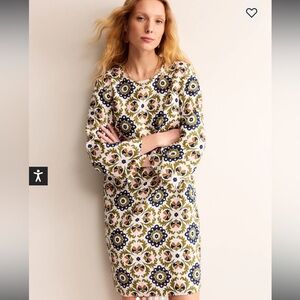 Boden Laurie Linen Shift Dress